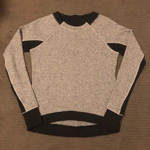 Lululemon Crew Fleece Lined Knit Sweater | sz S?